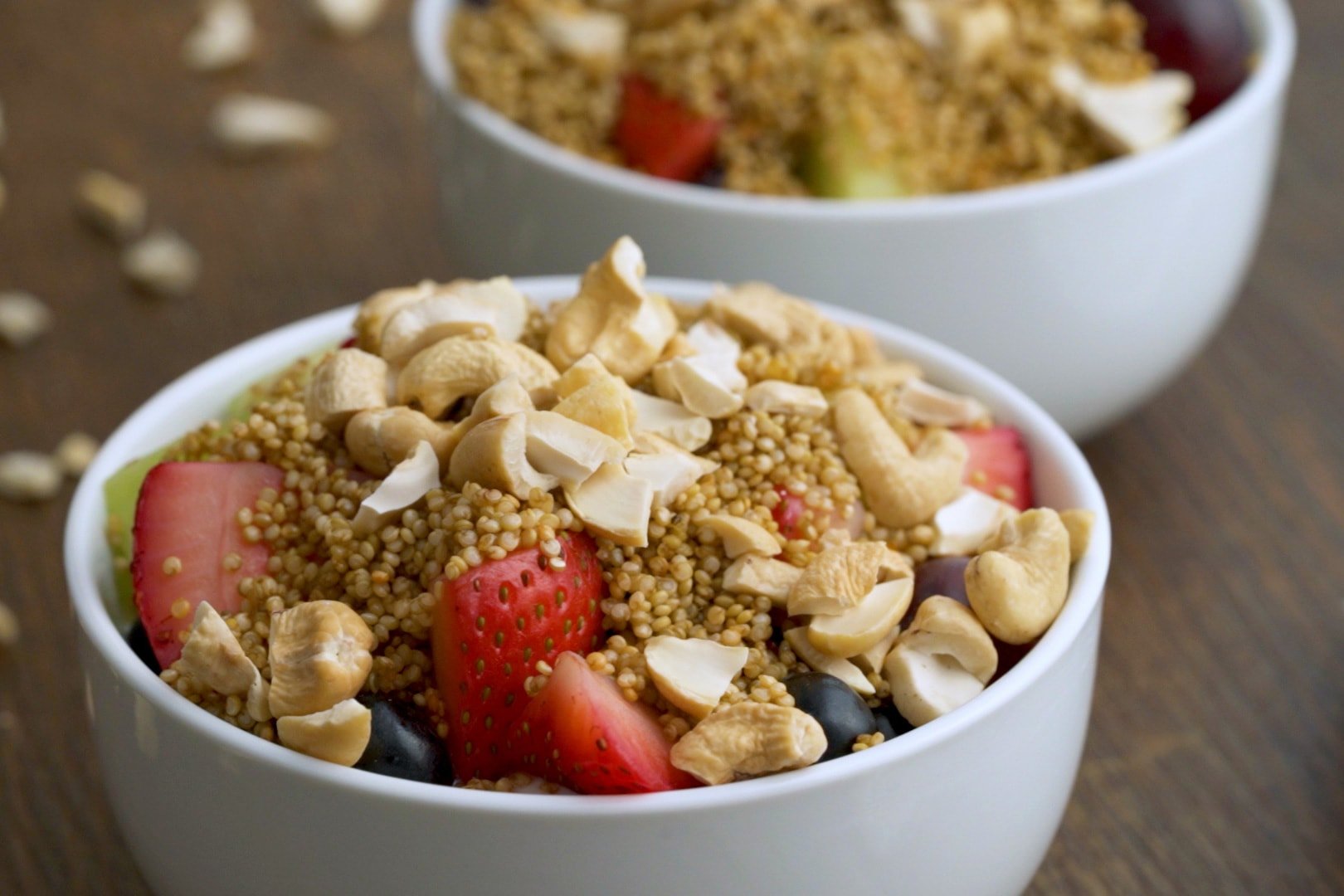 Crispy Quinoa Breakfast Bowl Recipe