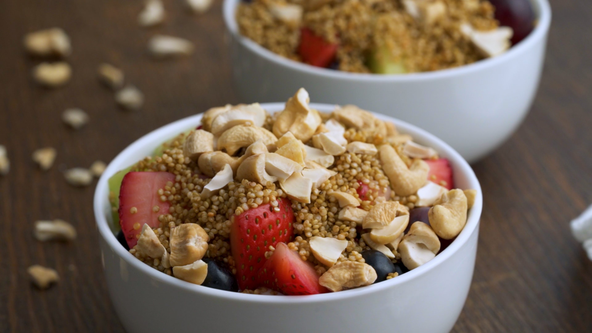 Crispy Quinoa Breakfast Bowl Recipe